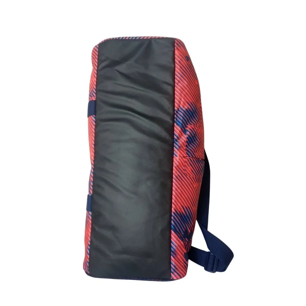 Under Armour Lg Duffle Bag Gym Sports Travel Multiple Compartments Logo Blue